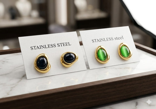 Charmy Luxe Stainless Steel Earrings