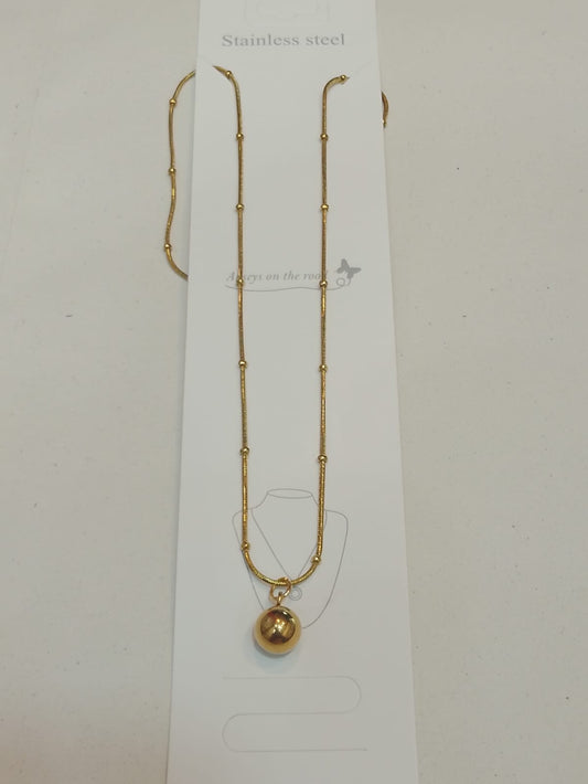 Aurora Stainless Steel Necklace