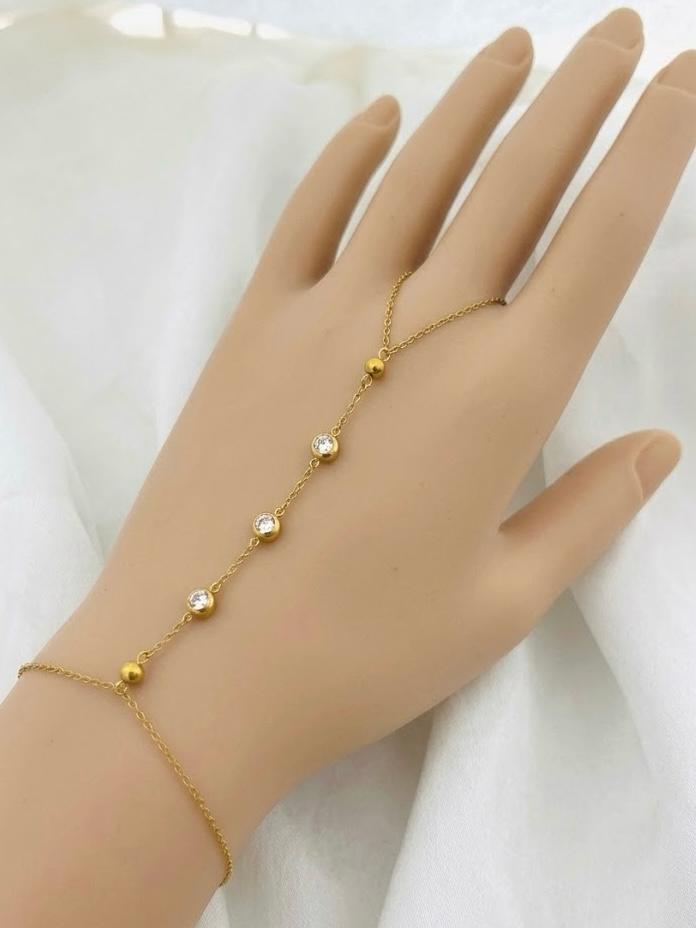 Small White Beads Stainless Steel   Anja