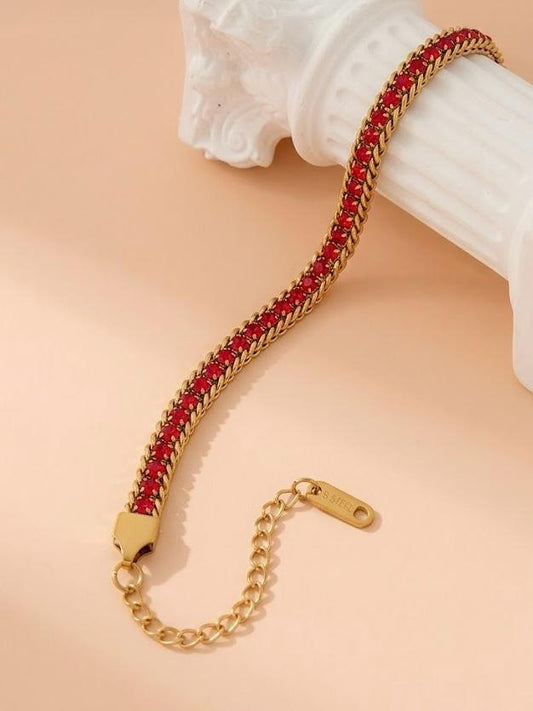 Red Luster Bracelet (adjustable)