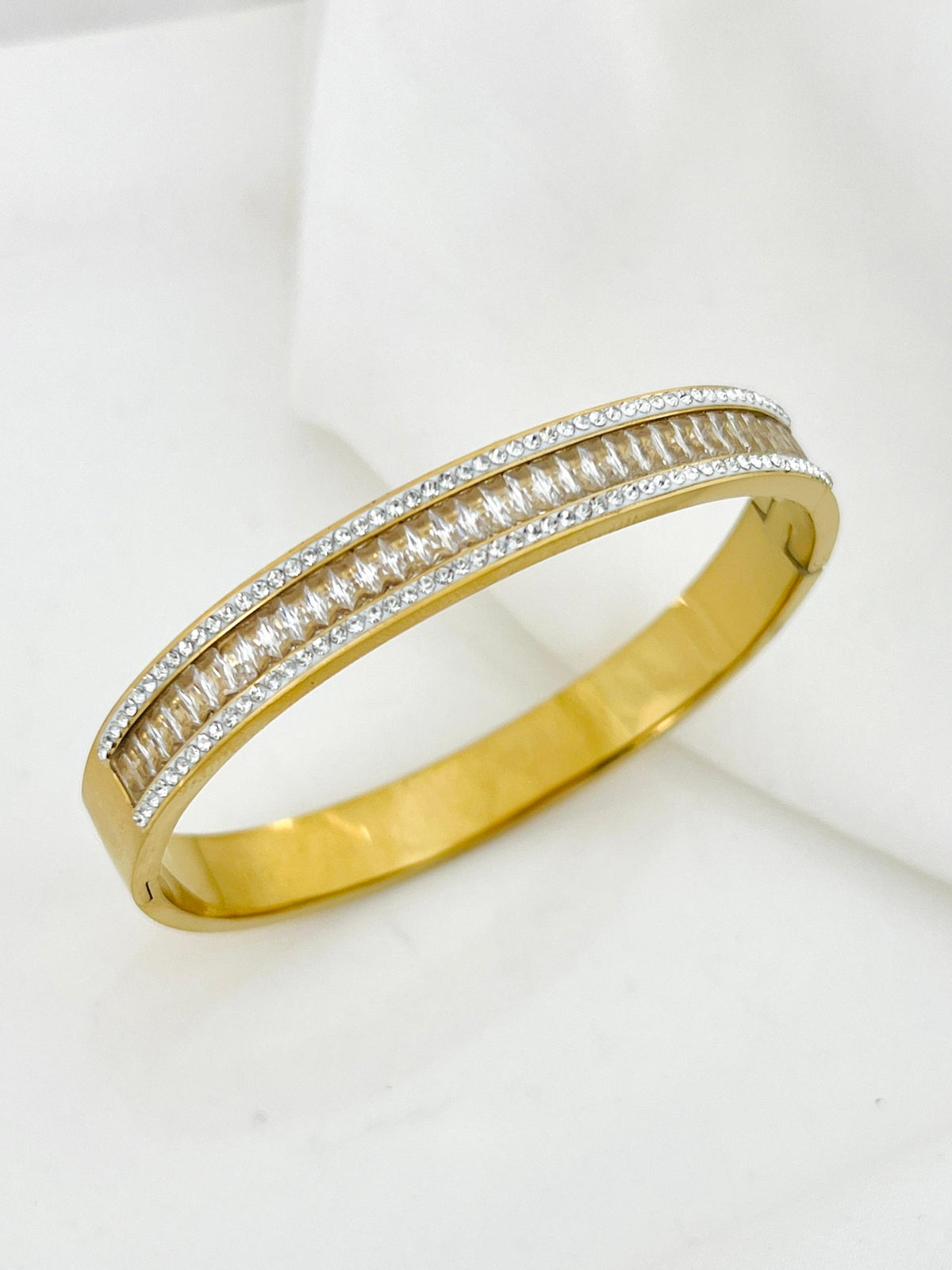 Pure Stainless steel  Luster Bangle